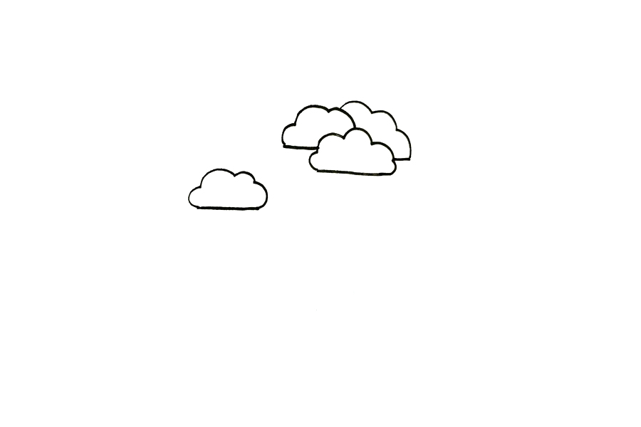 植物简笔画大全 松柏怎么画-图1