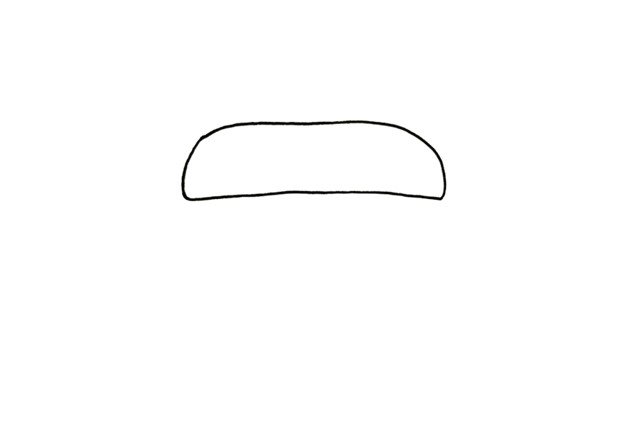 超简单松果简笔画画法步骤-图1