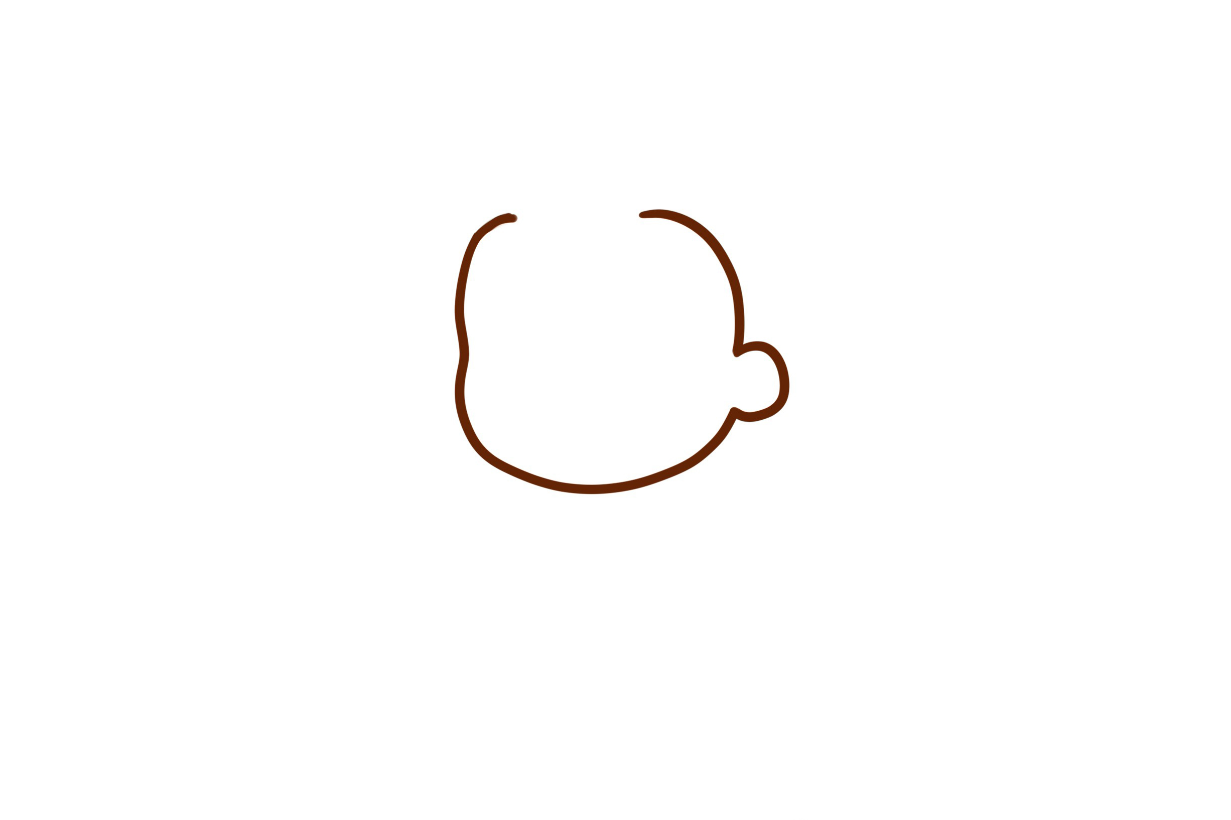 亲亲表情小女孩怎么画-图1