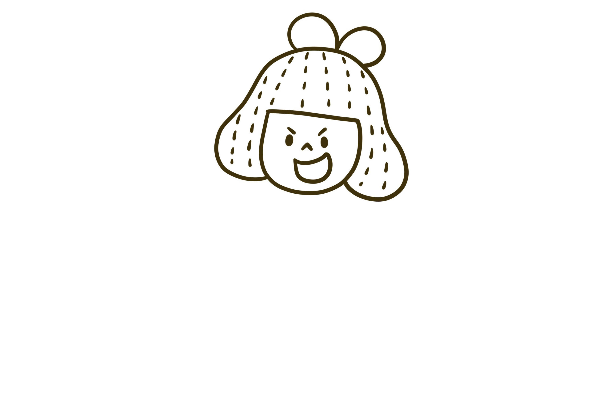 欢呼的小女孩怎么画-图4