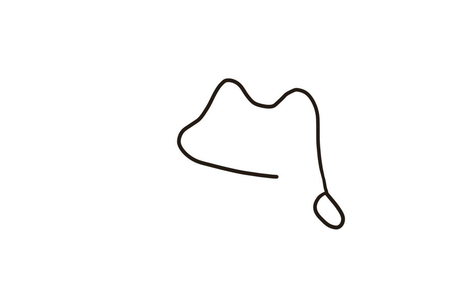 画一只下雨天撑着荷叶的青蛙-图1