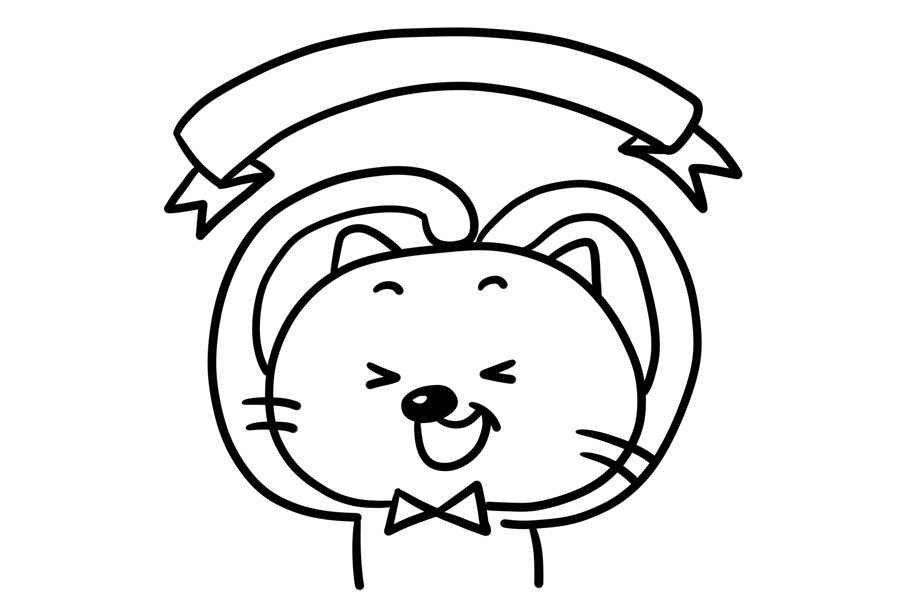 表白小猫怎么画-图7