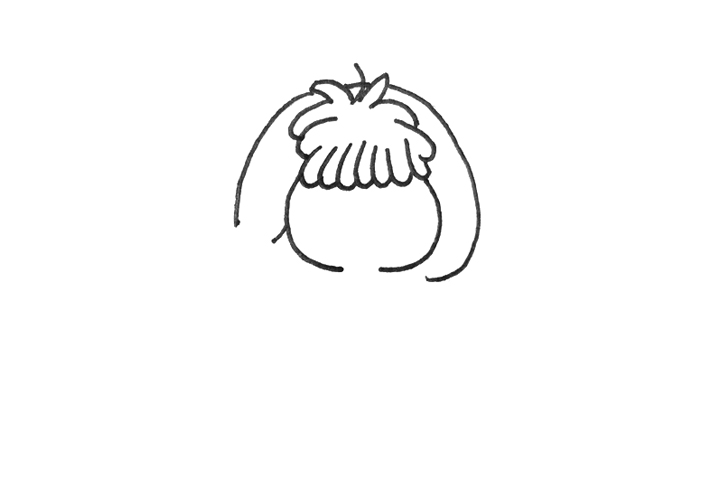 萌萌的小女孩怎么画-图1