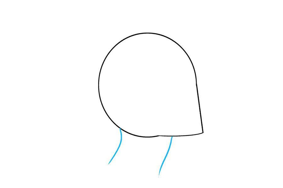 如何画女性侧脸-图3