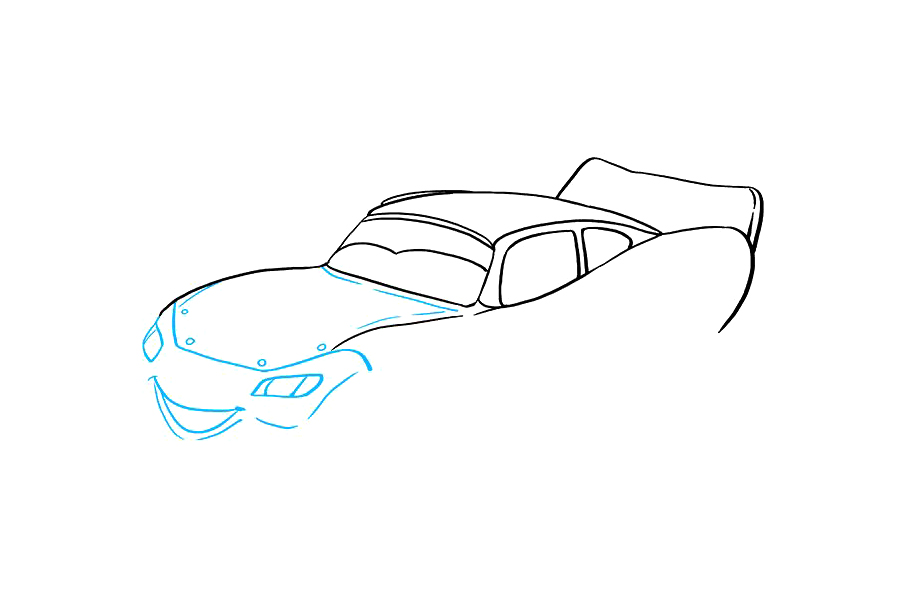 如何画闪电麦昆-图7