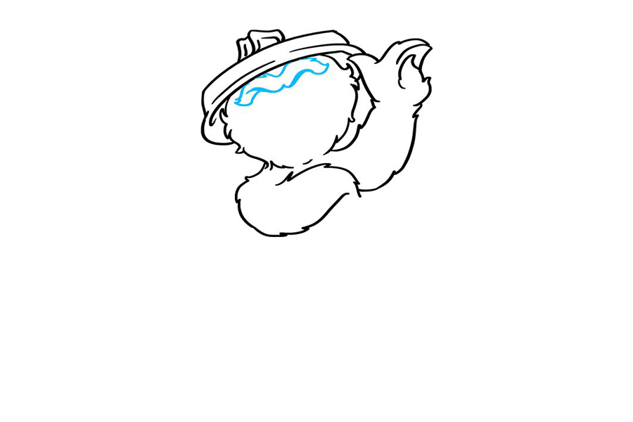 如何画芝麻街奥斯卡-图5