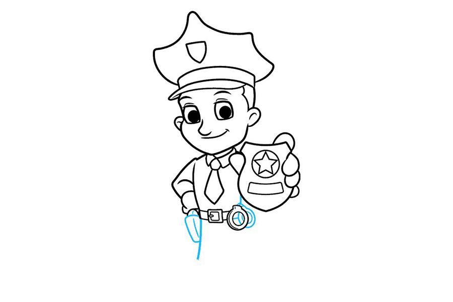 如何画警察-图8