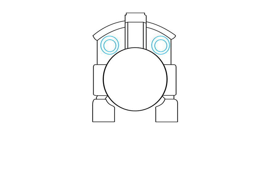 怎么画卡通火车-图6