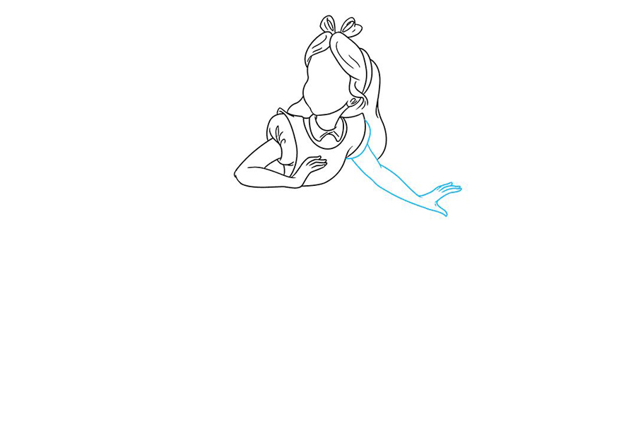 爱丽丝梦游仙境 爱丽丝怎么画-图5