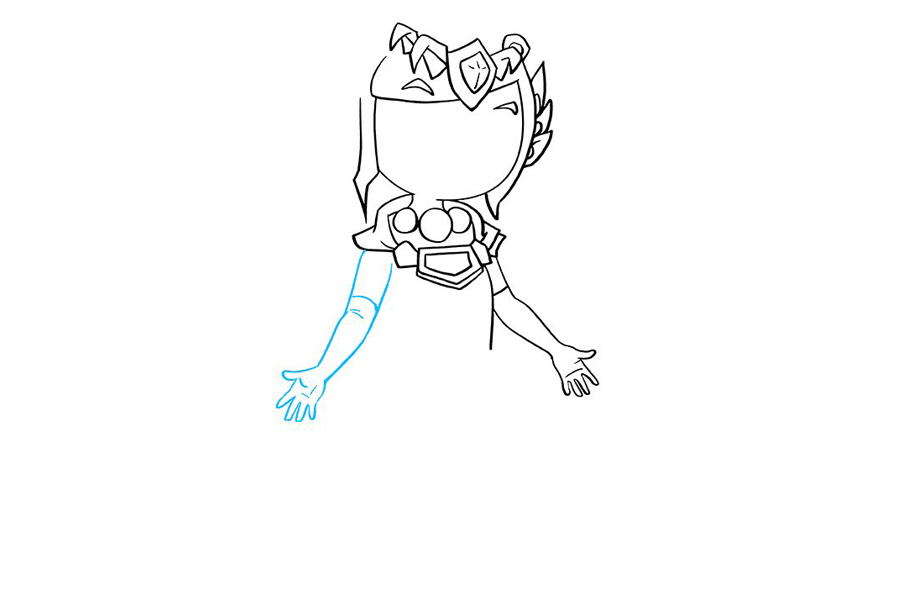 怎样画塞尔达公主-图5