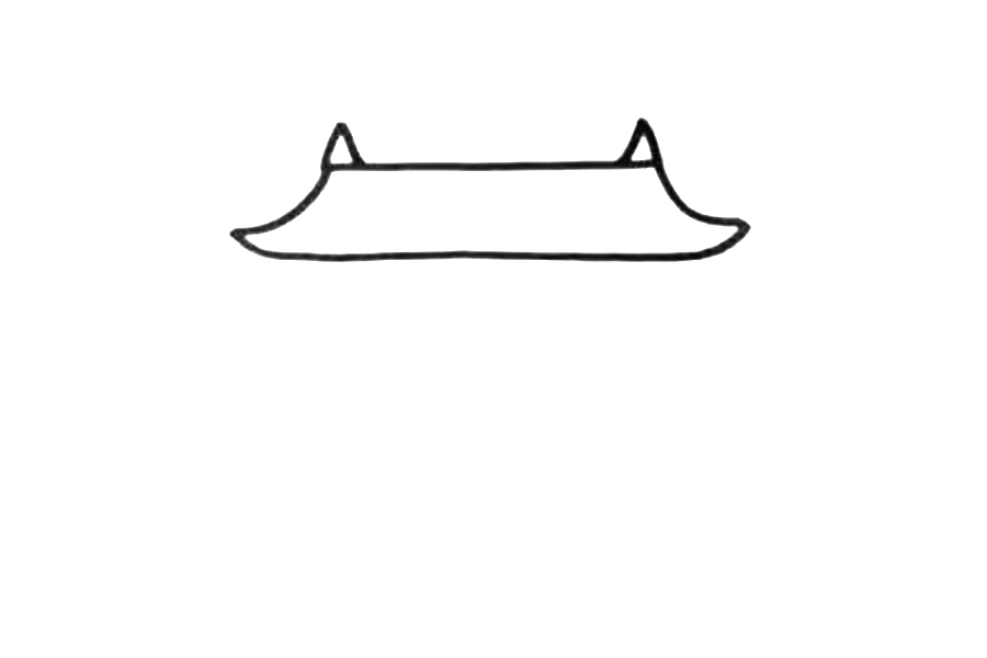 国庆节绘画素材 天安门怎么画-图1