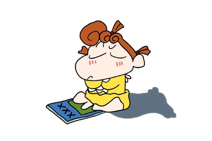 蜡笔小新 小新妹妹小葵怎么画