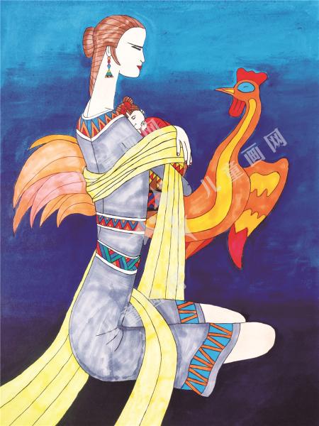 爱之源泉经典绘画作品