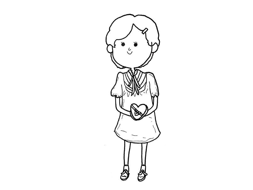 收到礼物的妈妈怎么画-图7