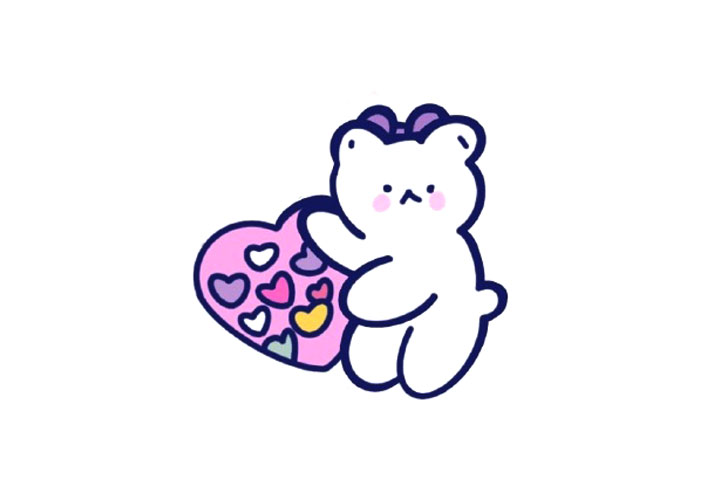 超可爱小熊简笔画图片-图2