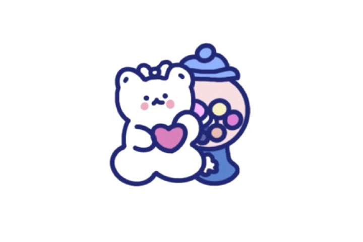 可爱装扮小熊简笔画图片-图8