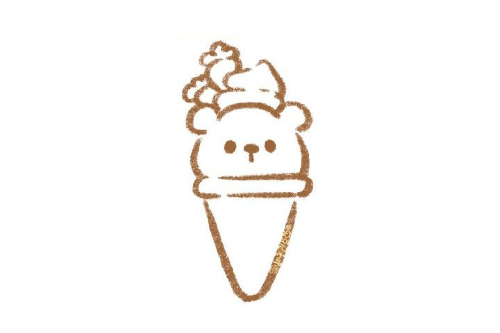 小熊草莓脆怎么画-图2