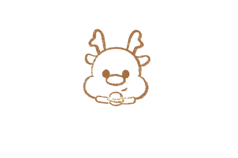 圣诞节简笔画大全 圣诞小鹿怎么画-图2