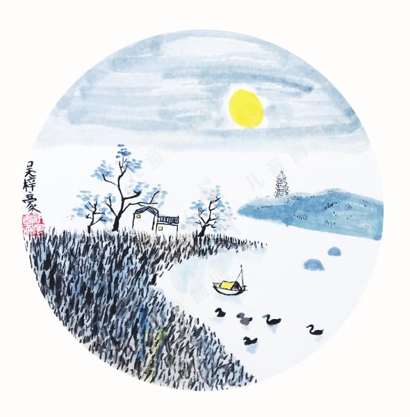 江南儿童创意绘画欣赏