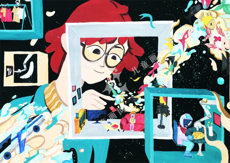 畅想未来创意画一等奖