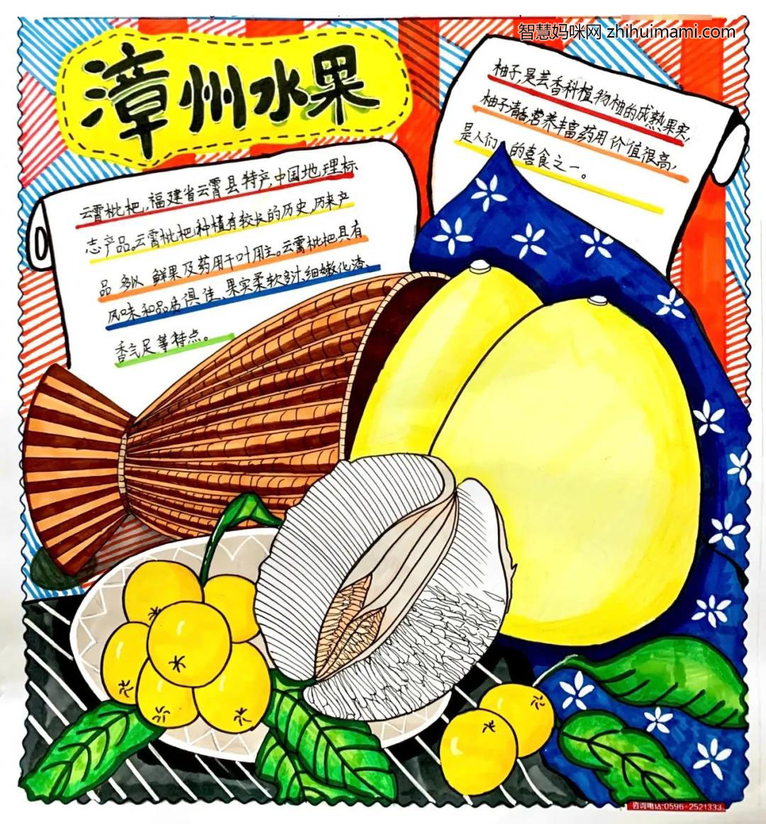 关于家乡特产的手抄报图片-图3