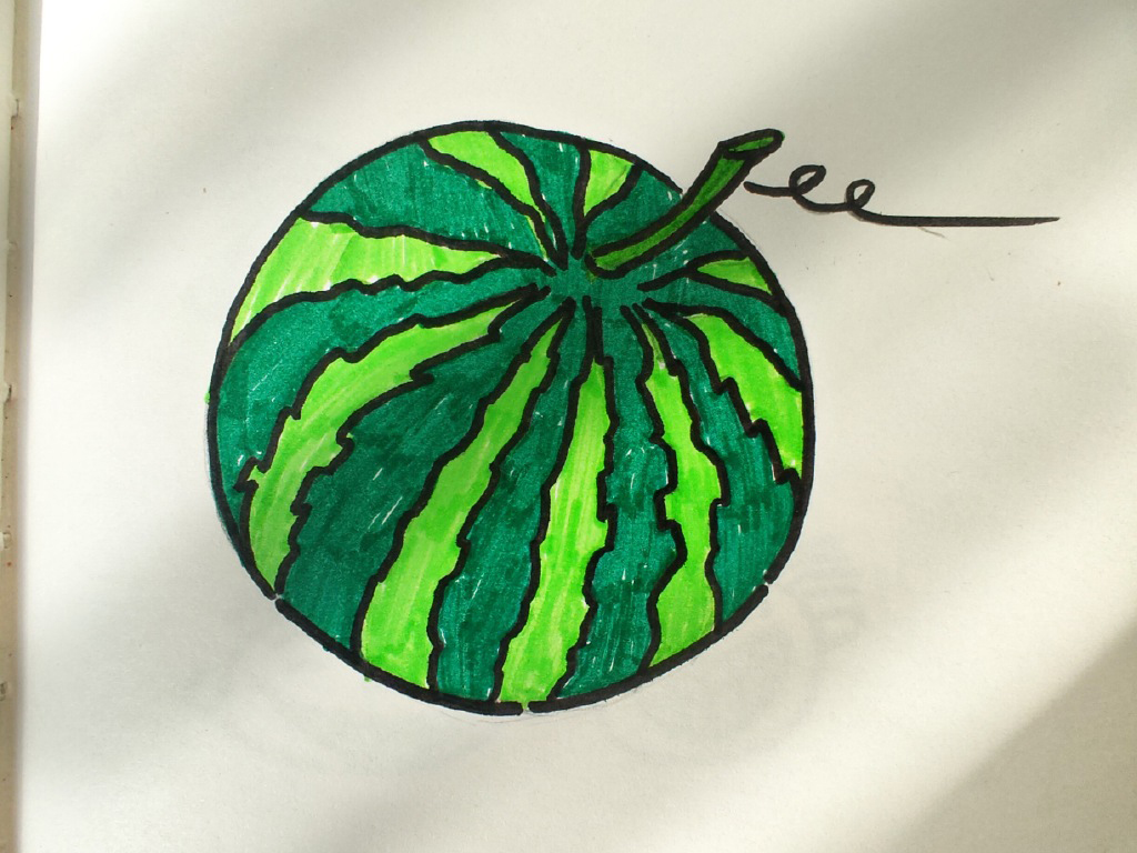 简单易画的水果简笔画-图4