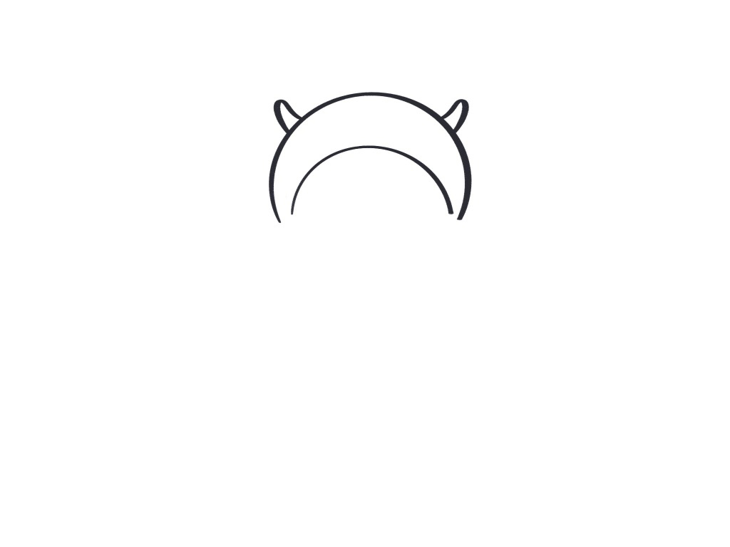 2021牛年发财简笔画-图1