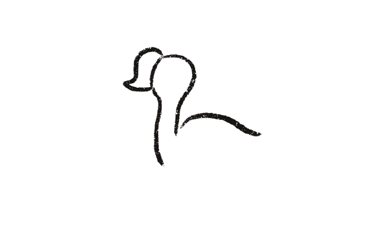 可爱大白鹅怎么画-图4