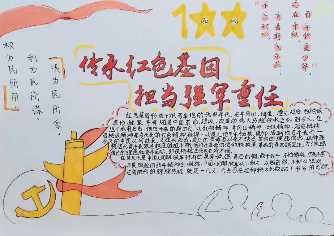 步骤2：红光照人心，经典咏流传。红色经典蕴含红色精神，红色青年传承红色精神。红色精神没有过时，为了祖国的岁月静好，他们在负重前行。