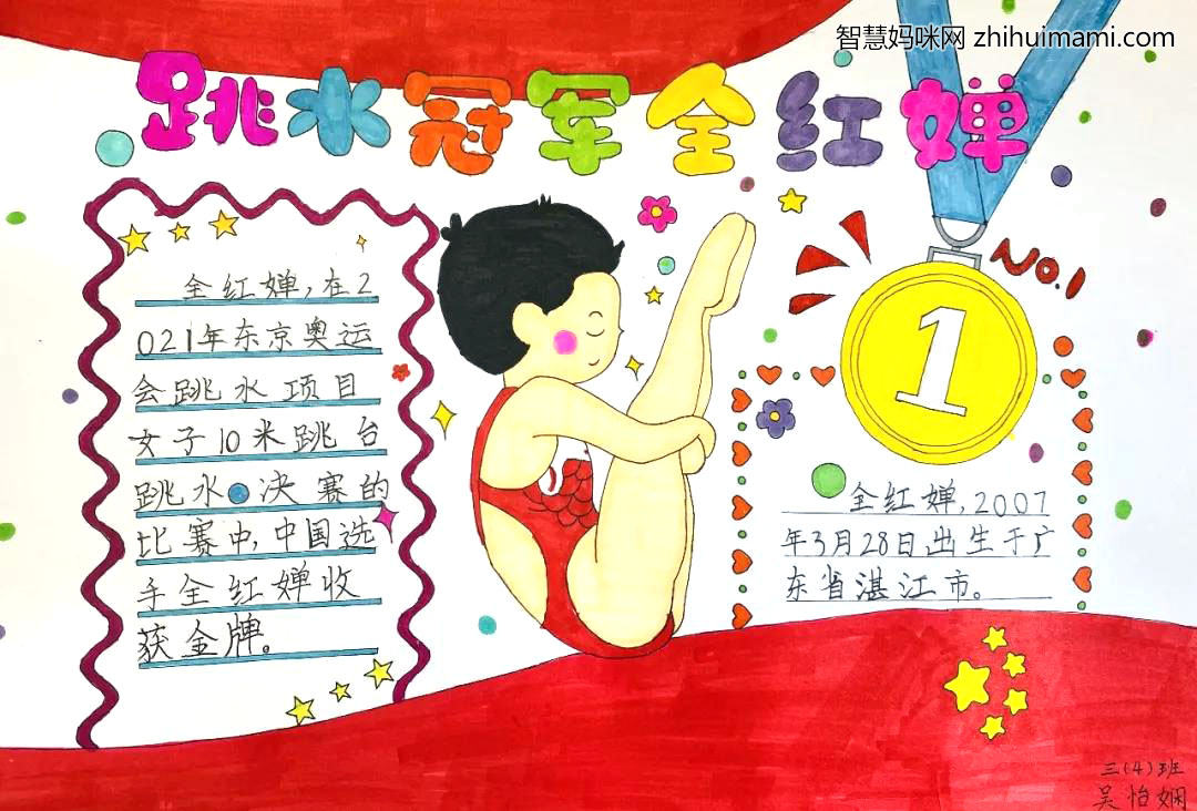 国际奥林匹克日手抄报-图1