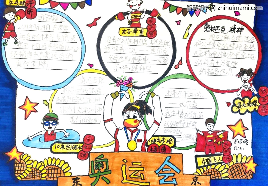 国际奥林匹克日手抄报-图2