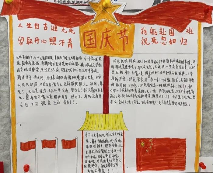2022年国庆周年手抄报-图2
