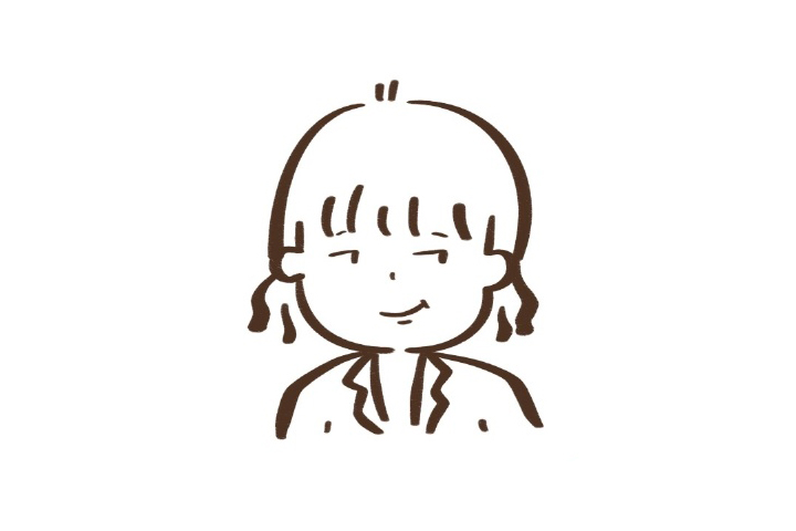 向左看的小女孩简笔画-图5