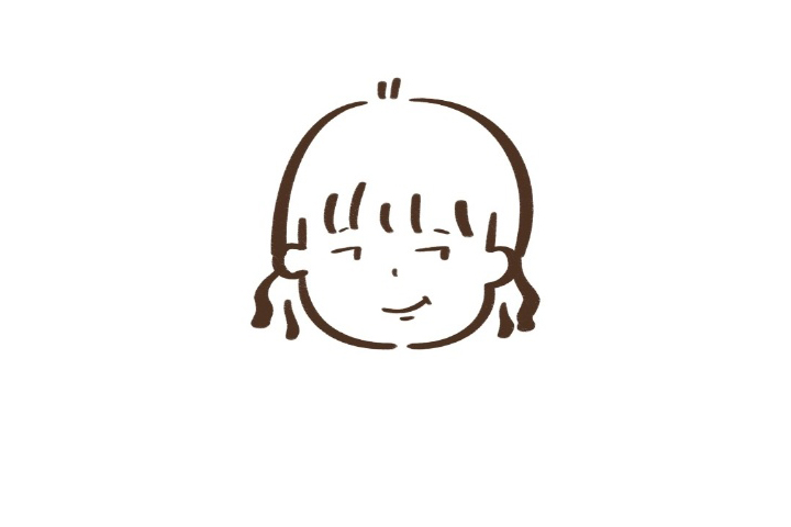 向左看的小女孩简笔画-图4