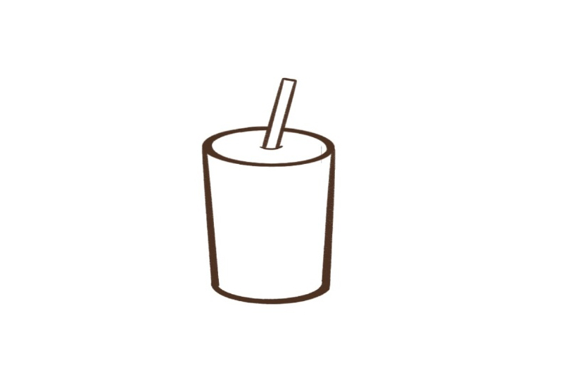 如何画一杯奶茶简笔画-图4