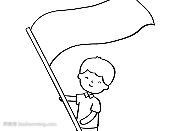  小学生致敬逆行先锋手抄报-图1