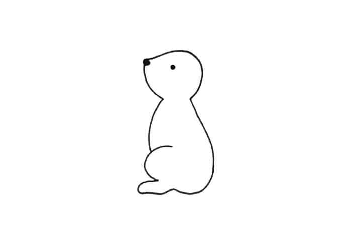 如何画可爱小兔子简笔画-图2