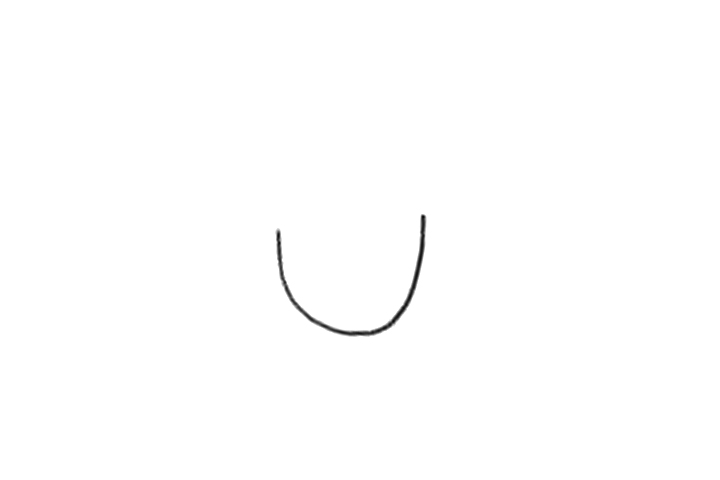 调皮破壳小鸡简笔画-图1