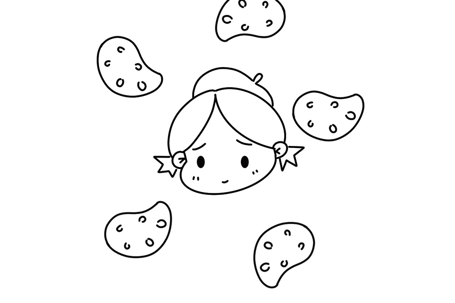 如何画可爱小画家简笔画-图7