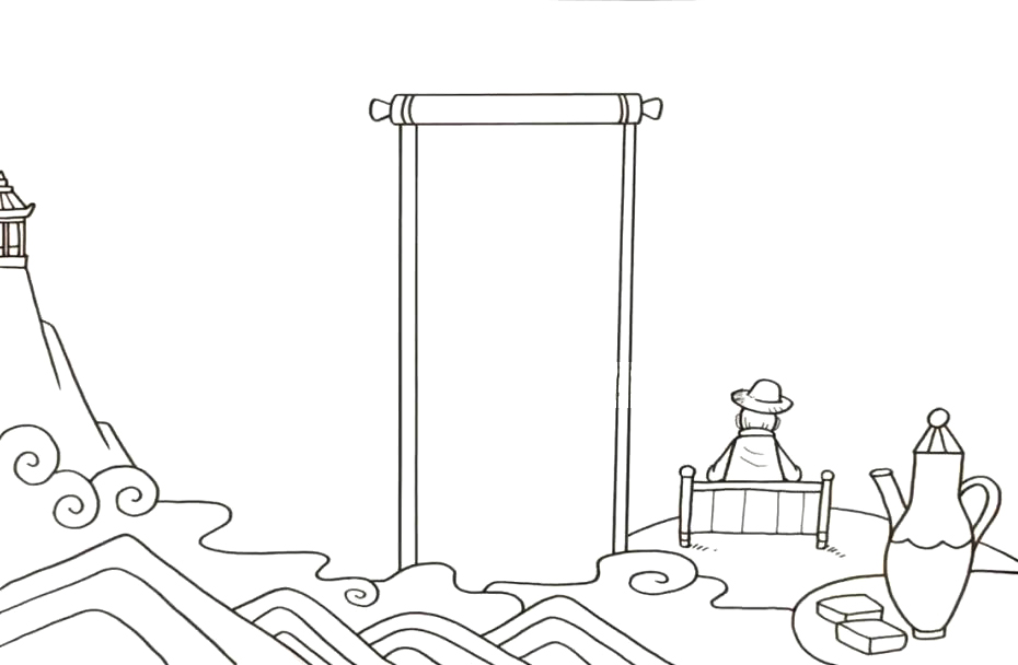 2021重阳节手抄报画法步骤-图3