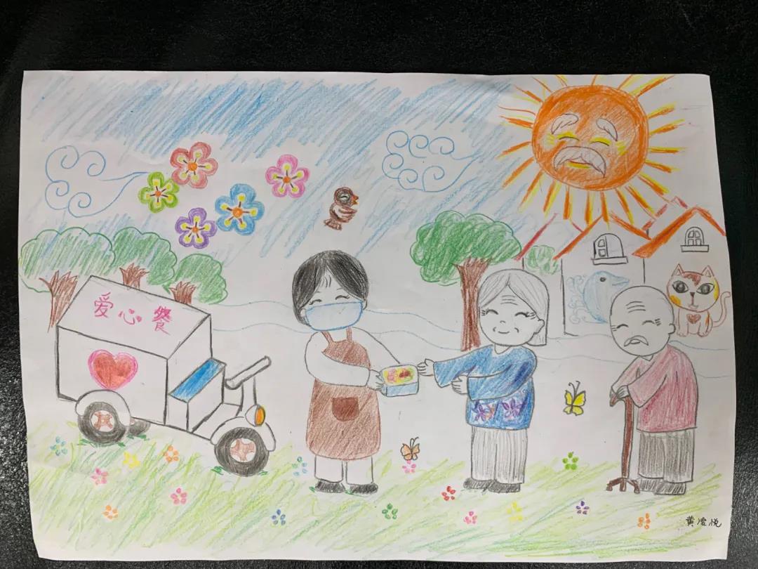 丰收日儿童画创意画-图2