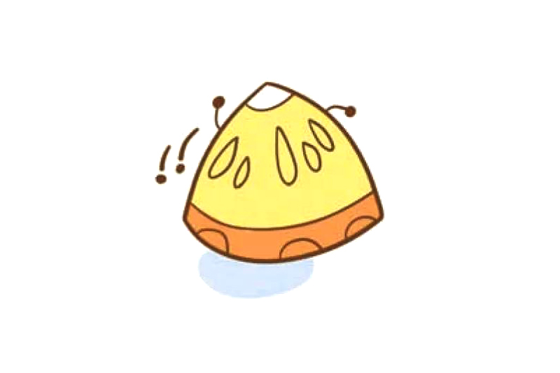 一组简单可爱的菠萝简笔画图片-图6