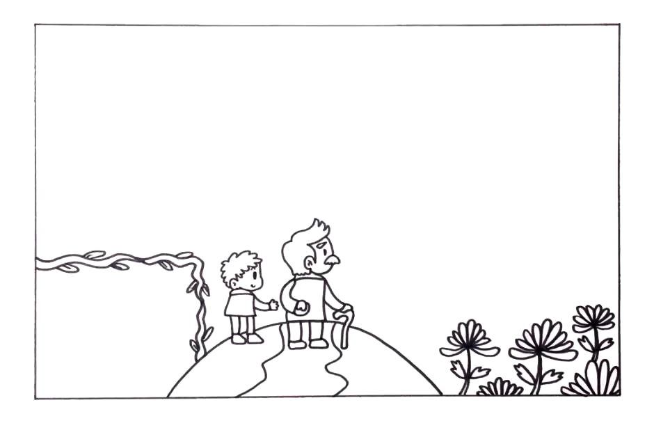 如何画重阳登高重阳节手抄报-图2