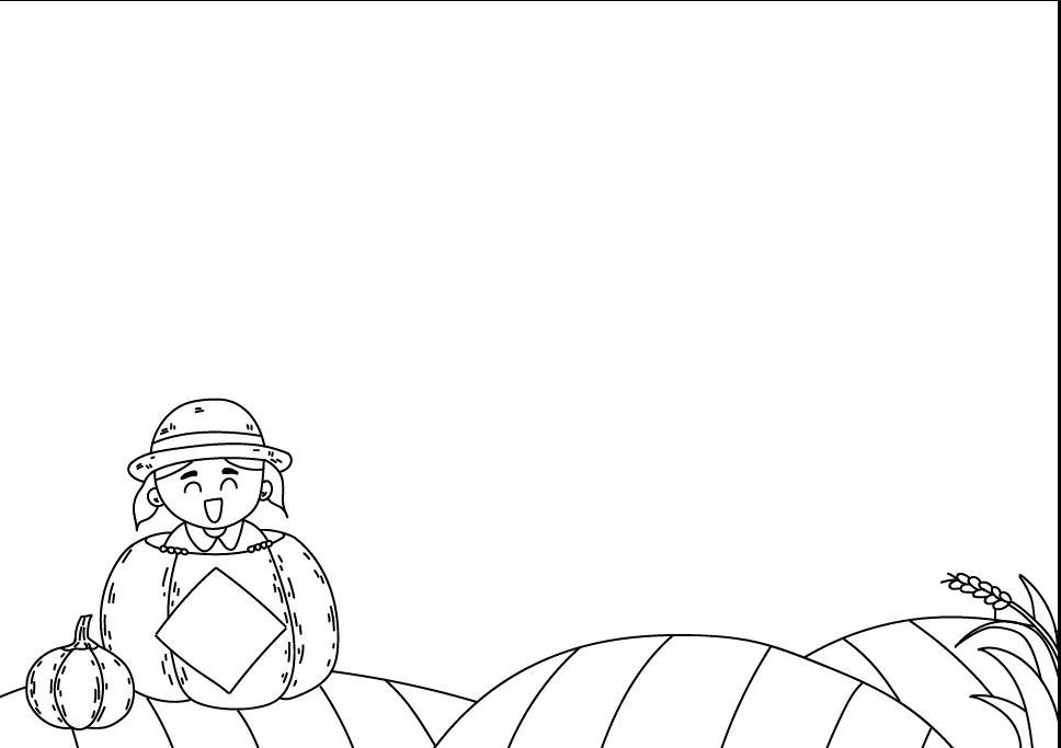 世界粮食日手抄怎么画-图2