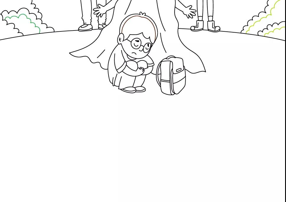 校园欺凌为主题的手抄报-图2