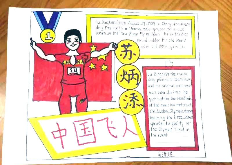 关于十四运的英语手抄报绘画-图8