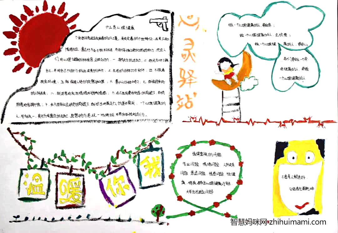 步骤5：作品名称：心灵驿站  作品意义：在于帮助学生改善心理机能，培养良好的心理品质，塑造健全的人格。