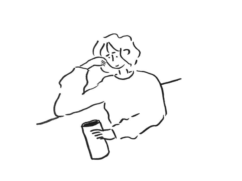 一组简约风格的人物速写-图3