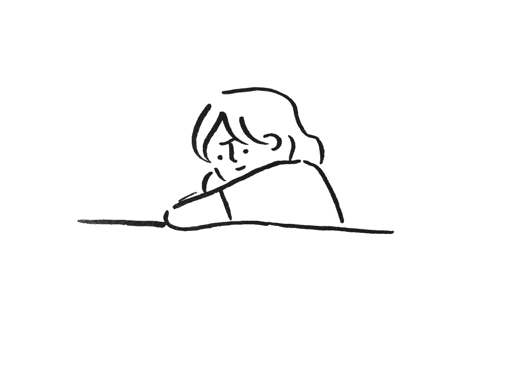 一组简约风格的人物速写-图8