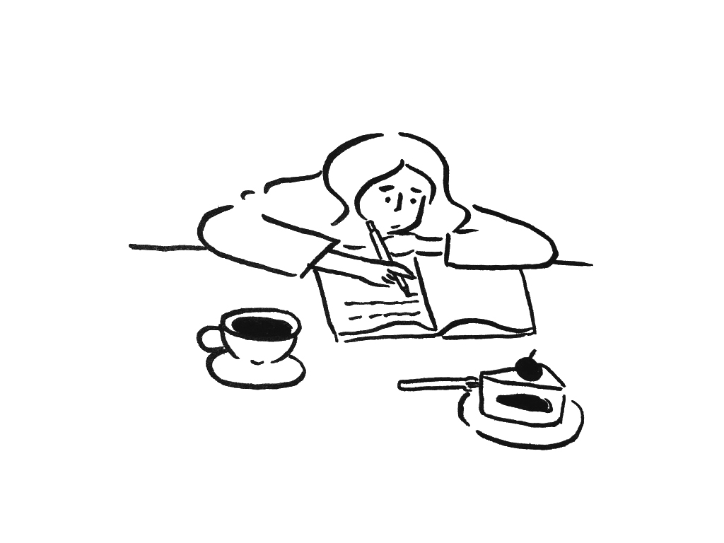 一组简约风格的人物速写-图7